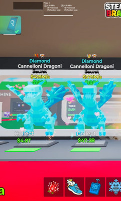 Fortnite Steal the Brainrot 2x CANELLONI DRAGONI 100B VALUE *RARE* SECRET
