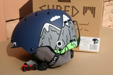 Casco da sci snowboard Shred Bumper noshock S 51-54 bambino bambina