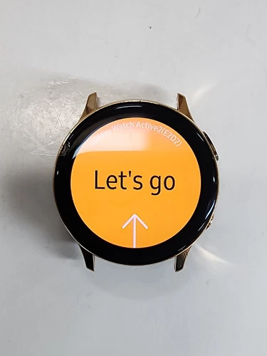 Samsung Galaxy Watch Active 2 40mm  R835U Gold  (GPS + Cellular) - Read