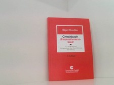 Checkbuch Unternehmenskauf: 21 Checklisten vo...
