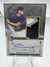 2024 PANINI IMPECCABLE NOAH SCHULTZ “ELEGANCE” GOLD RC AUTO/PATCH # 05/10