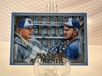 2019 Topps Gallery Master and Apprentice Fernando Tatís Jr/Manny Machado 71/99