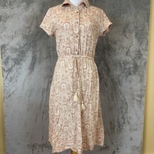 Kennedy Linen Blend Midi Shirtdress Wmn’s S