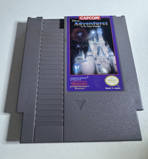 Capcom Disney Adventures in the Magic Kingdom Game rare collectors NES NTS