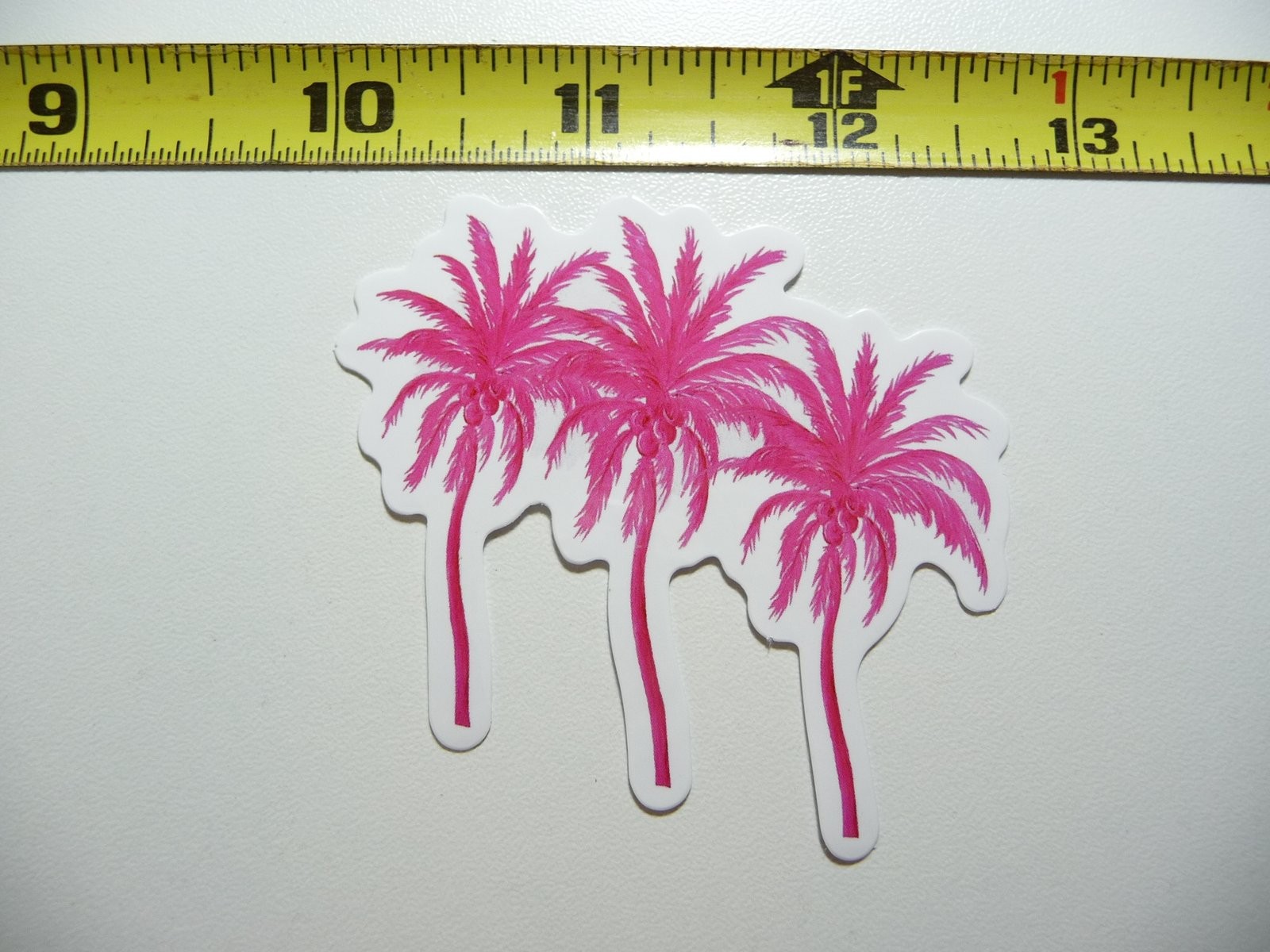 Hawaii 3 Palm Trees Decal Sticker for Travel Lovers 50th State Island Paradise