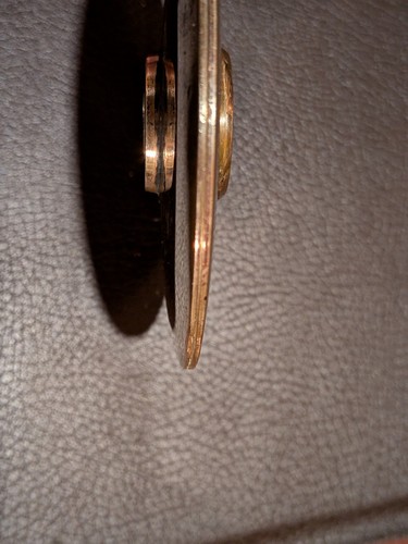 Two Line Bookbinding Finishing Guilding Wheel Embossing Leather Gold