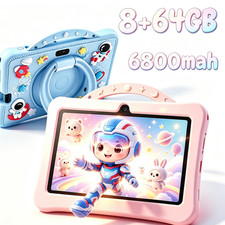 Kids Tablet 7'' Android 13 for Kids 8GB+64GB Parental Control Educational Tablet