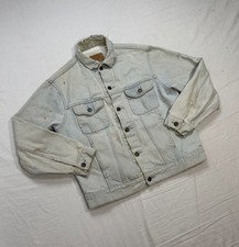 True VTG Japanese Designer Style 70s Type 2 Denim Jacket M Barn Find Faded RARE