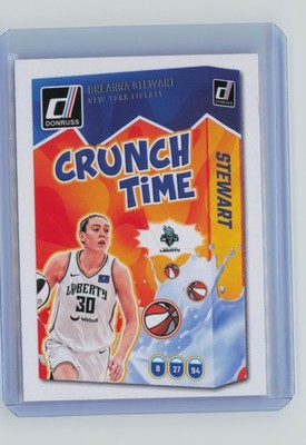 2025 Donruss WNBA Breanna Stewart Crunch Time Press Proof #3 New York Liberty