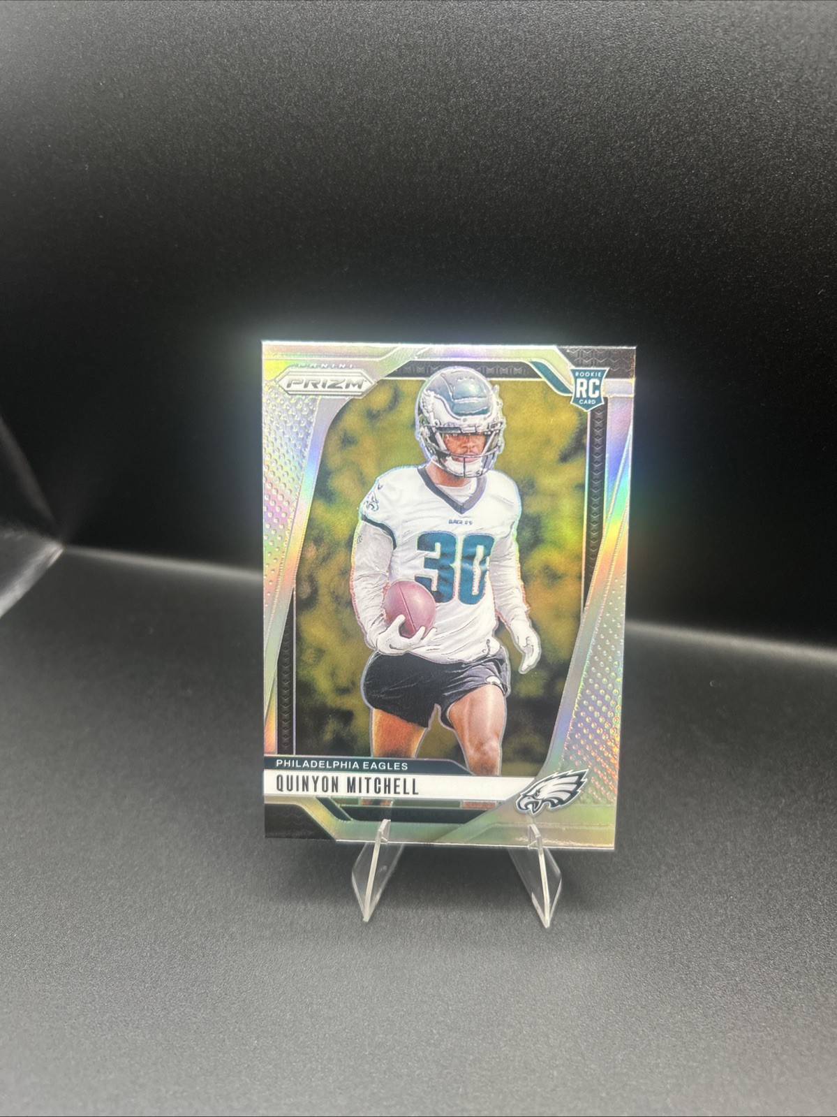 2024 Panini Prizm - Rookies Quinyon Mitchell #381 Silver Prizm (RC)