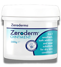 Zeroderm Ointment 500g – 3-in-1 Emollient, Soap Substitute & Bath Additive