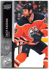 2021-22 Upper Deck #322 Zack Kassian Edmonton Oilers