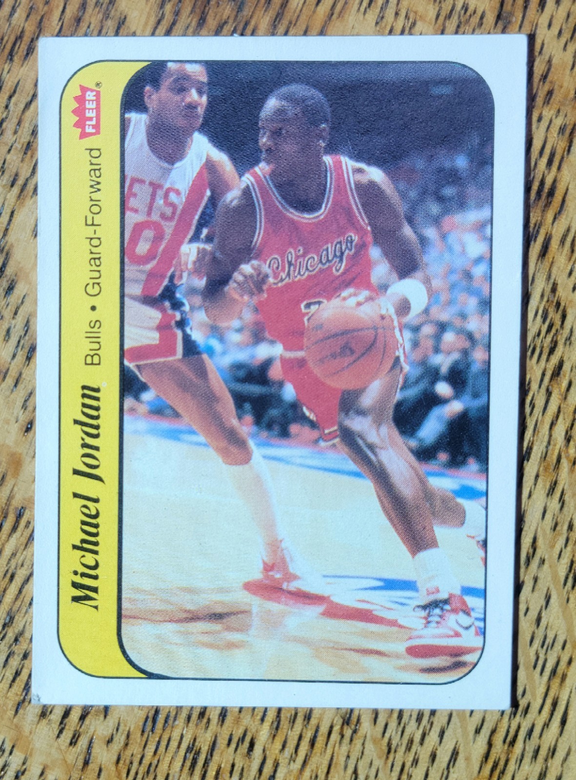 1986-87 Fleer Stickers Michael Jordan #8 