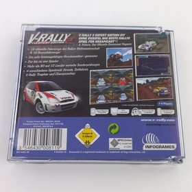 Sega Dreamcast Spiel: V-Rally 2 Expert Edition - DC OVP CIB (PAL DE)