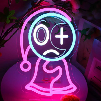Dandy's World Anime Neon Sign - Dimmable LED Wall Decor for Game Lovers