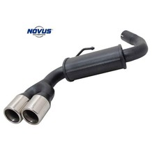 Novus Sport Auspuff Endschalld�mpfer 2x76 rund Edel pa�t f�r BMW 1er E87 Diesel