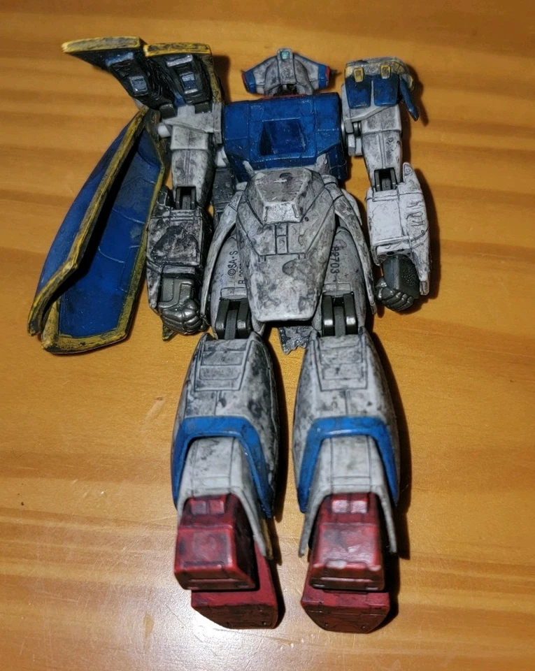 Figura Coleccionable Bandai Mobile Suit Gundam Battle Scarred Rose Usada Rara Foto 2 de 4