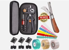 Kit de poda con cintas de injerto (Jardin) con cintas para injertar etiquetas