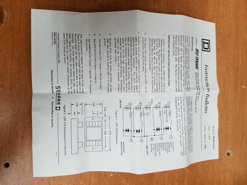 New Square D 09281 SY/NET Class 8030 Type CBP-310, Isolator/Protector, Series A1 - Picture 5 of 6