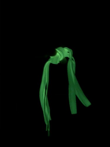 Glow in the Dark Shoelaces. Flat. 5 Colour Choices. 100cm Long Stocking Fillers - Picture 2 of 7