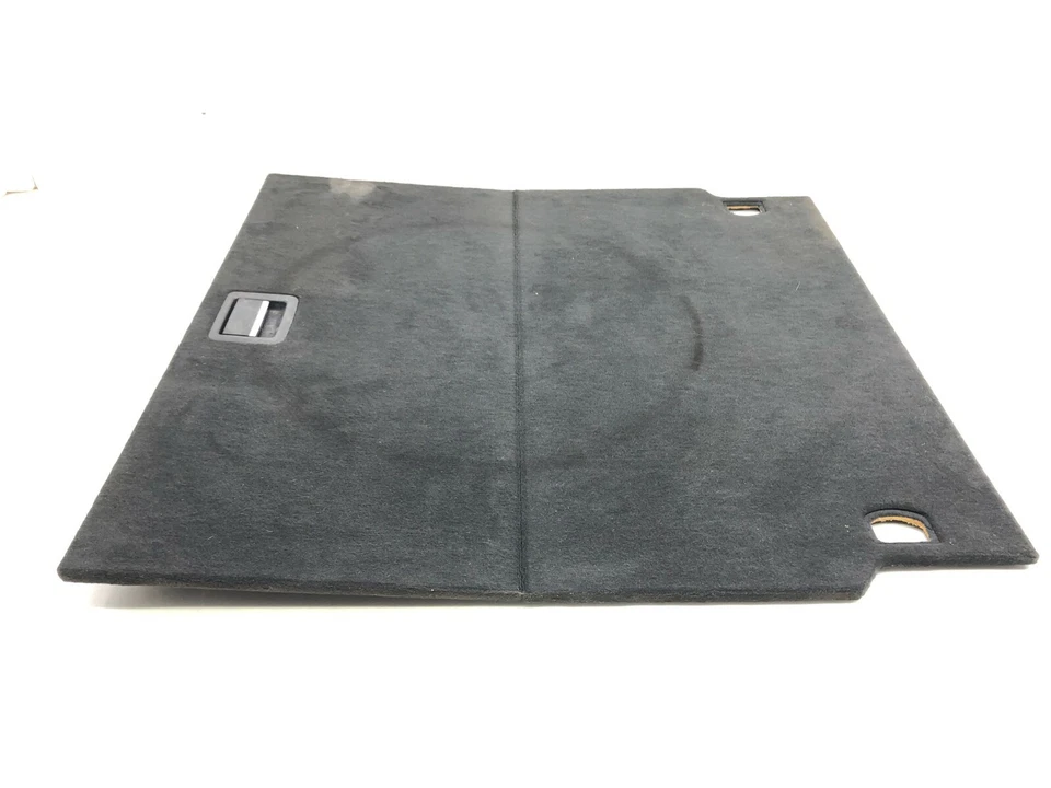 2010-2016 PORSCHE PANAMERA 970 TAMPA DE PNEU SOBRESSALENTE DE CARGA PORTA-MALAS TRASEIRO PRETA FABRICANTE DE EQUIPAMENTO ORIGINAL. - Imagem 3 de 4