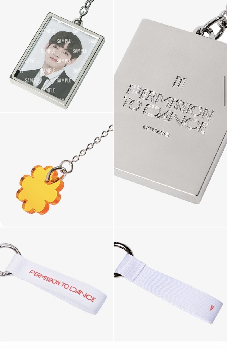 BTS 公式 109 キーリング テヒョン BTS JIMIN EXHIBITION The Truth Untold in JAPAN MIC KEYRING