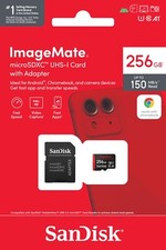 SanDisk 256GB ImageMate microSDXC UHS-I Memory Card - Up to 150MB/s - New