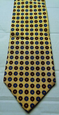 Krawatte DRAKE`S, Handmade, 100% Seide, England, NEU ohne Etikett