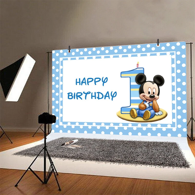 Baby Mickey Mouse 1st Birthday Wallpaper