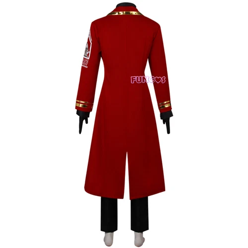 Halloween Anzug Limbus Company Cosplay Dante Durante Kostüm rote Uniform - Bild 4 von 8