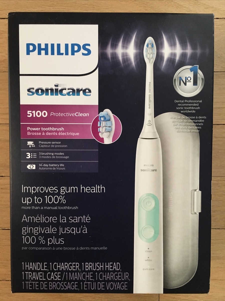 Philips Sonicare 5100 ProtectiveClean Electric Toothbrush - White