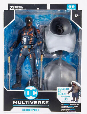 DC Multiverse - The Suicide Squad - Bloodsport - 19 cm Groß