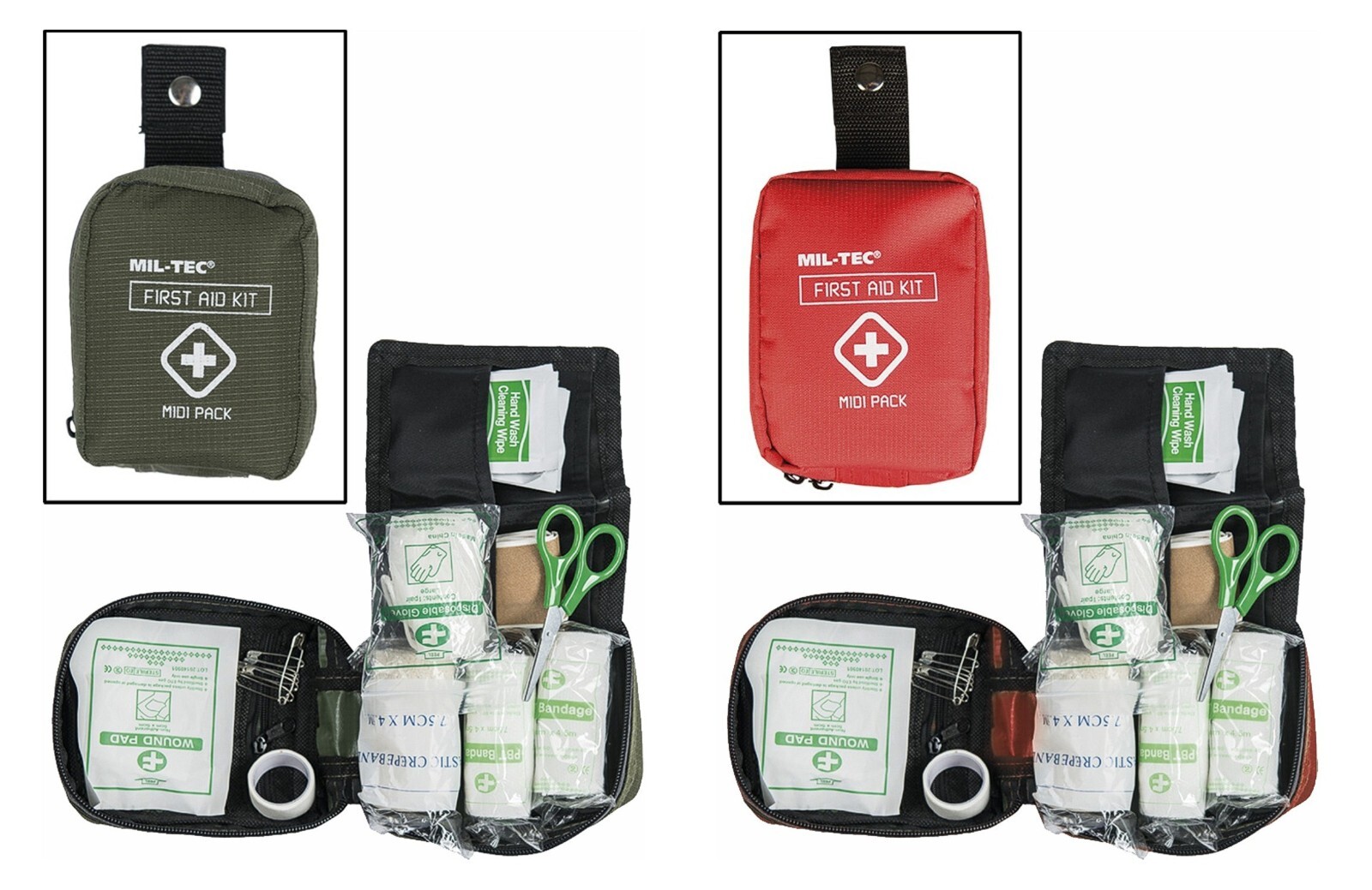 Militär Erste Hilfe Kit Army First Aid Pack Mini | Midi 17-tlg. |