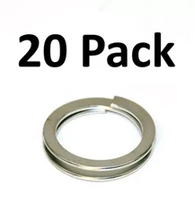 20 Pack Split Rings Heavy Duty Trapping Supplies