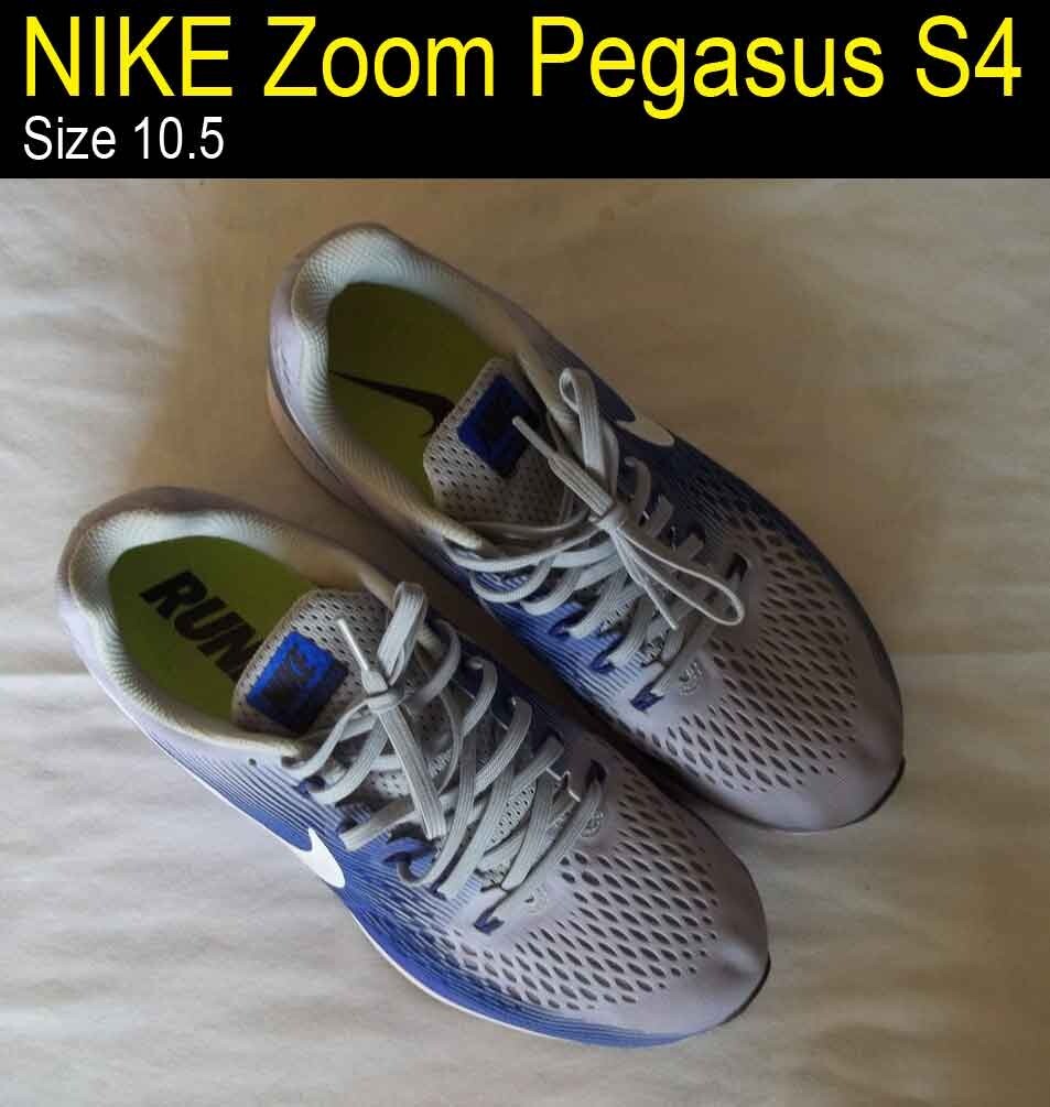Nike Air Zoom Pegasus 34 Wolf Grey Blue - Size 10.5 (#130  display picture 1