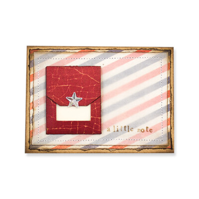 Spellbinders Stanz- und Prägeschablone Shapeabilitie Minitasche 2 tlg. by Tammy 