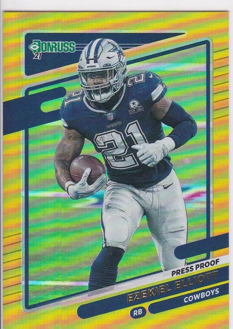 Ezekiel elliott platinum jersey top