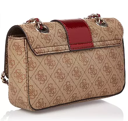Guess Shoulder Bag Logo City SP747618 Brown 78.00 eBay