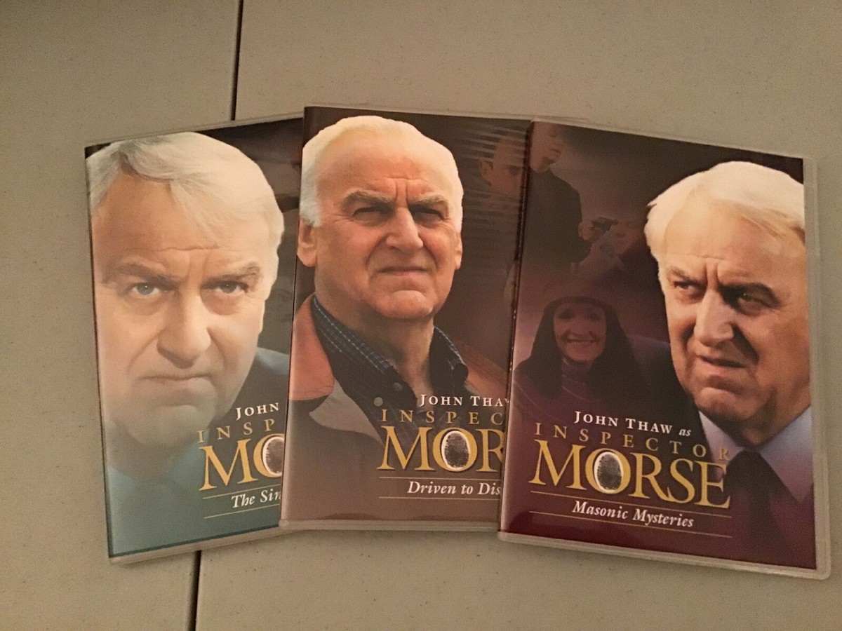 Inspector Morse: Set Five: Masonic Mysteries 3-Disc Set DVD VIDEO