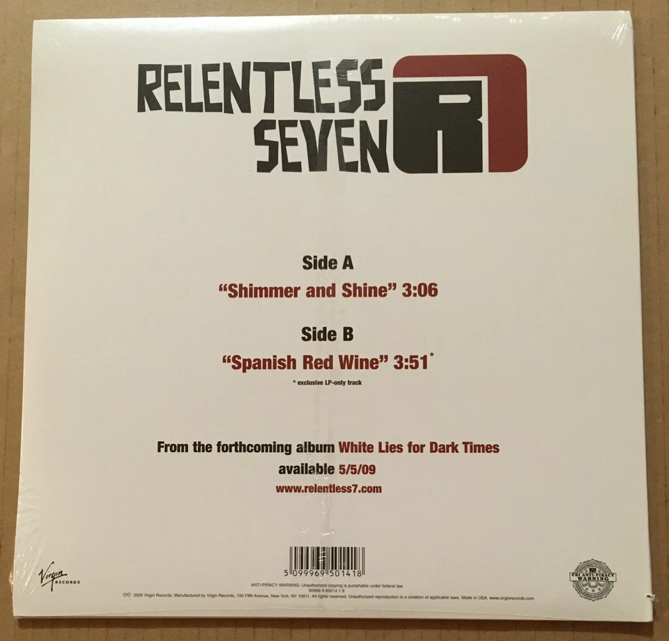 BEN HARPER Shine w/ Spanish Red LIVE TRK 10 Inch VINYL record SEALED RSD 2009 lp Foto 2 de 4