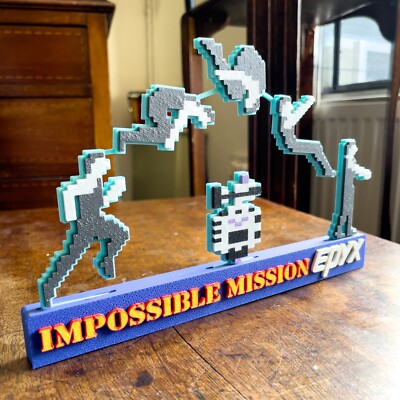 Commodore 64 - Impossible Mission Display Model *FREE UK POSTAGE*