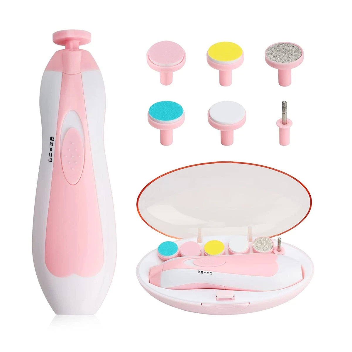 Momcozy Baby Nail File Electric, Gentle Baby Nail Trimmer Electric  Rechargable, | eBay