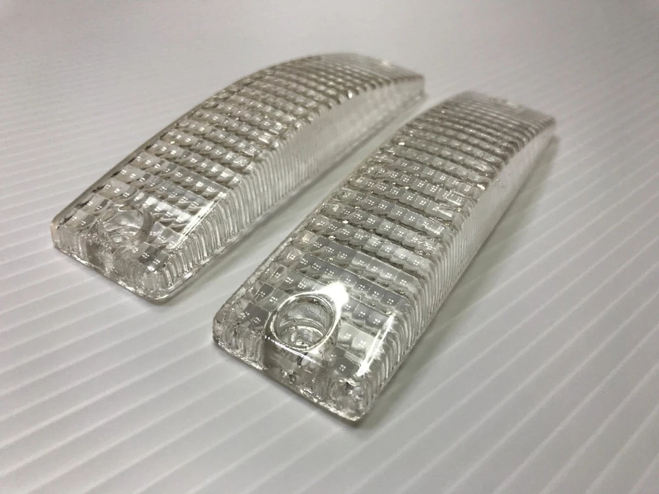 JDM MODELO 86-92 MAZDA RX7 RX-7 FC LENTES DE LUZ DE SEÑAL DE GIRO TRANSPARENTE FRONTAL L&R Foto 4 de 4