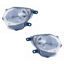 COPPIA Fanali Anteriori FIAT 500 2007 H1  Fari Di Posizione Diurna Compatibile