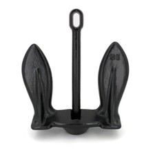 Greenfield Products 910-E-Upc 10 Lb. Navy Anchor Black