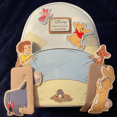 NWT Winnie the Pooh 95th Anniversary Loungefly Mini Backpack  display picture 1