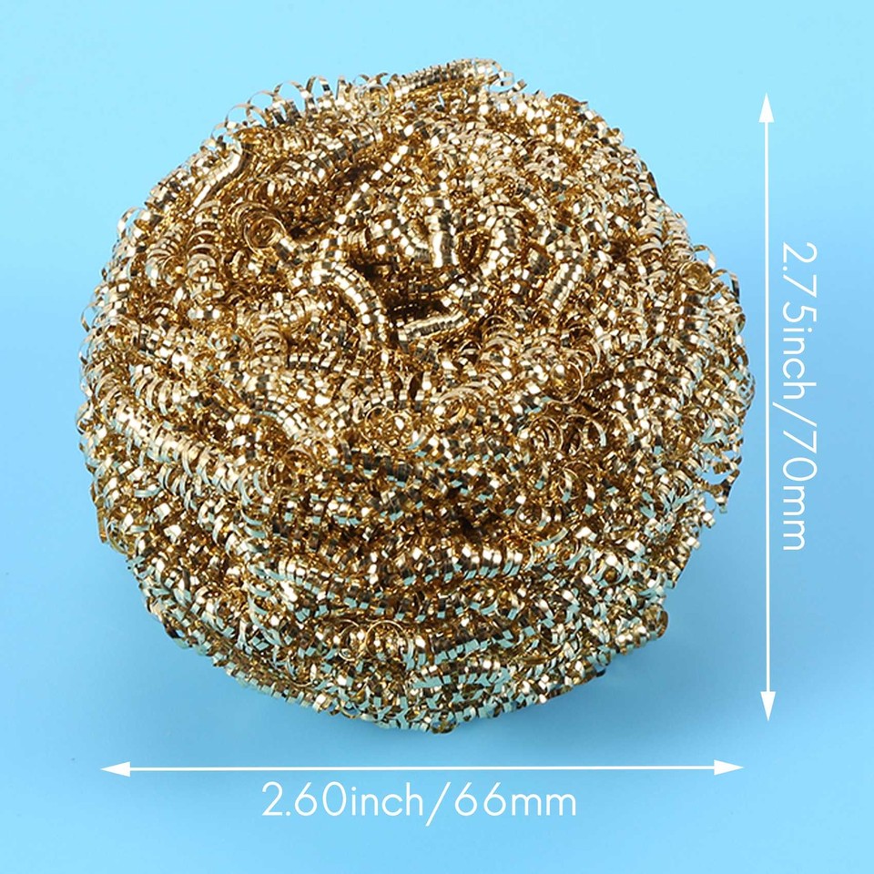 6 Packs Solder Tip Cleaning Brass Wire Replacement Cleaning Copper Wire