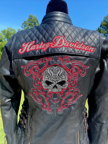 womens harley skull jacket