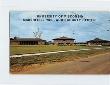 Postcard Wood County Center University Of Wisconsin Marshfield Wisconsin USA