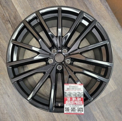 BMW X5 X6 2019 20 21 22 23 2024 86474 OEM wheel rim 22 x 10.5 Rear